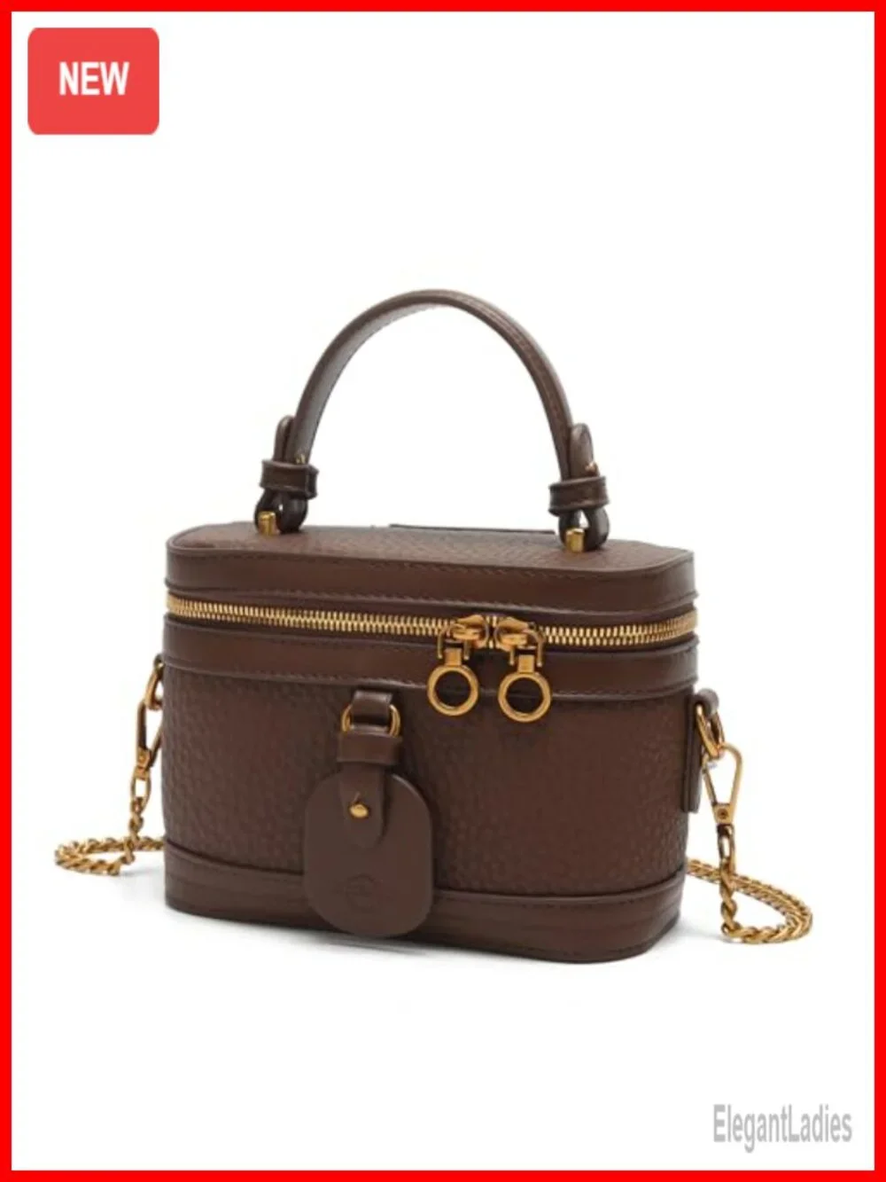 Mini Satchel Crossbody Bag Faux Leather Shoulder Purse